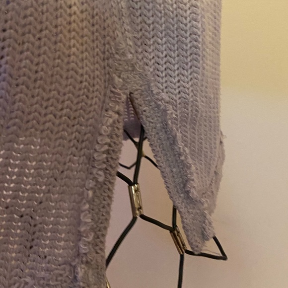 Free People We The Free Smokewash Print Hacci Moonstone Size L Pink & pu… - Picture 4 of 11